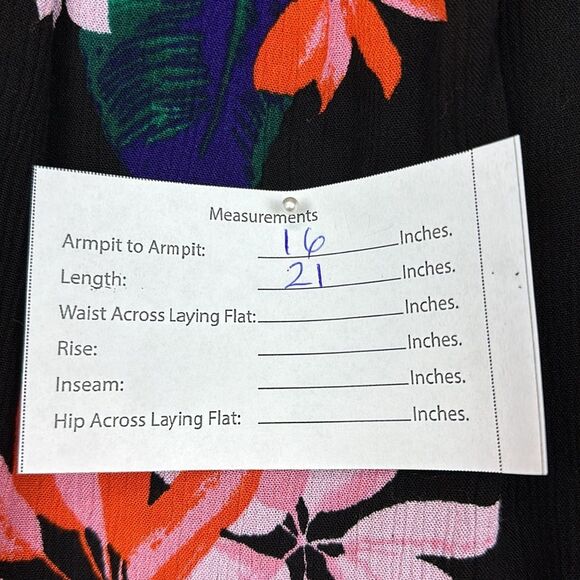 Old Navy Floral Print Smocked off shoulder top Size Small Off Shoulder - Picture 5 of 8